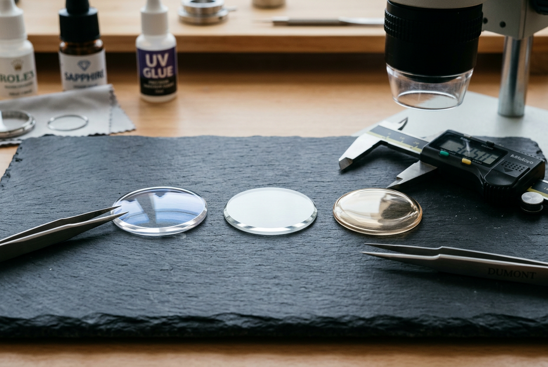 Watch Crystal Manufacturing & Materials: The Complete OEM Guide (Sapphire, Mineral & Acrylic)