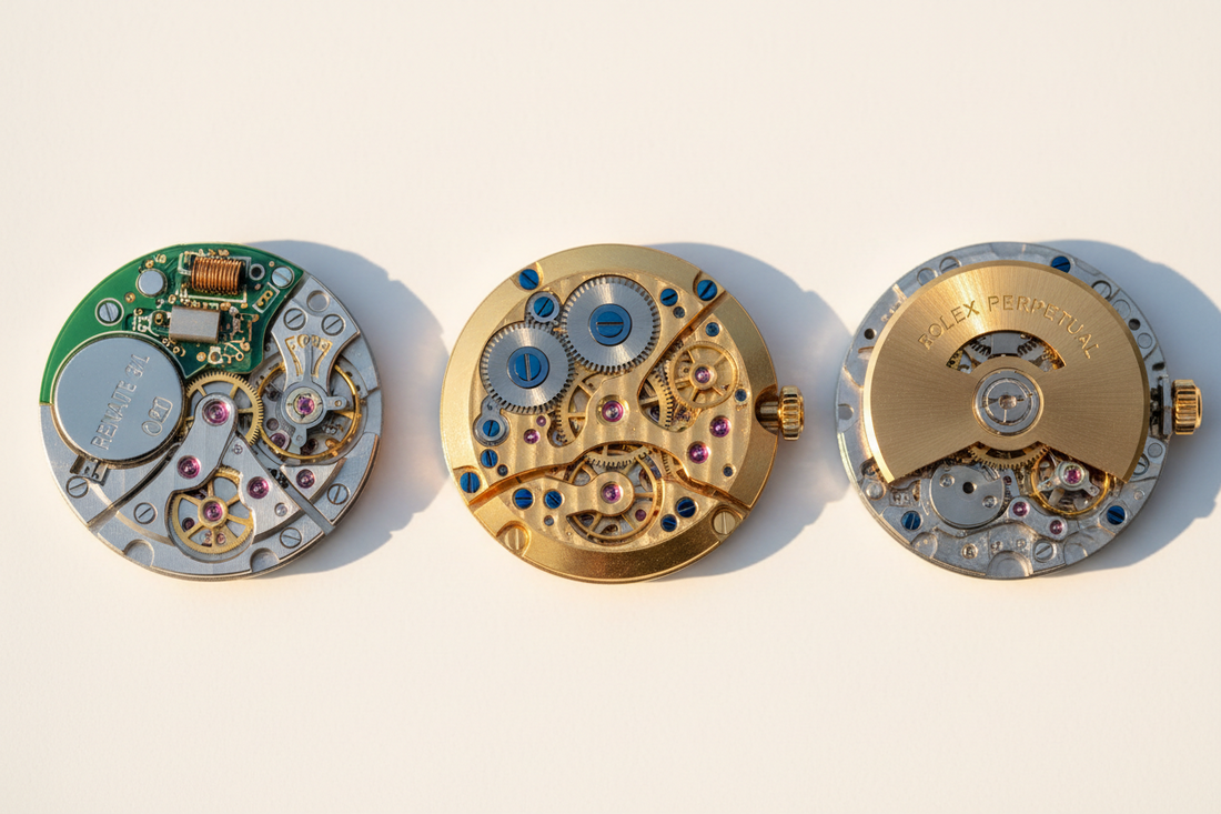 Watch Movement Types: Quartz vs Mechanical OEM Guide