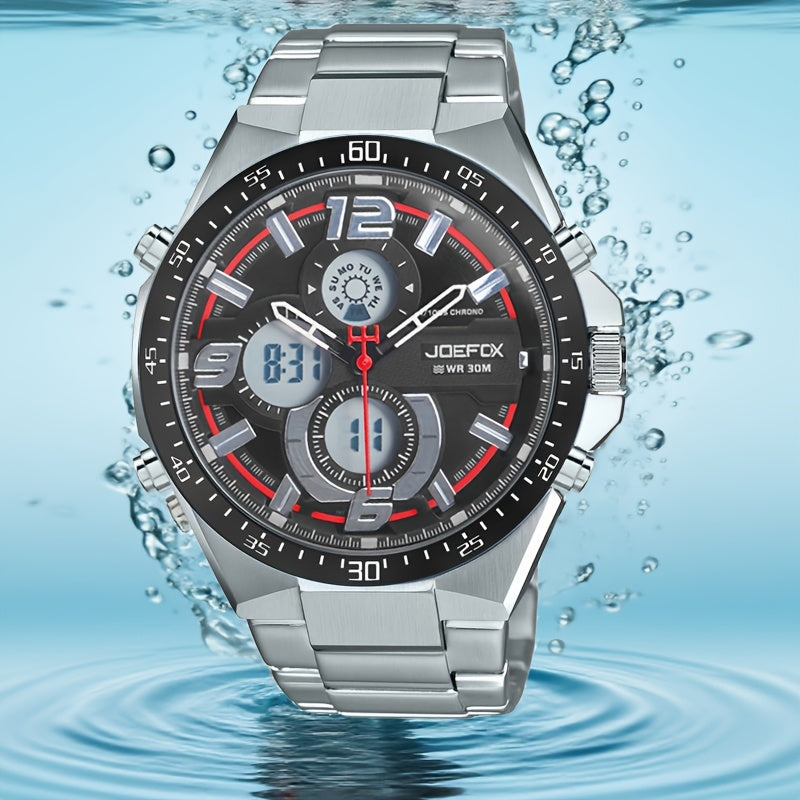 joe joe Dual Display Watch — JOEFOX The Voyager Casual Watch — $35